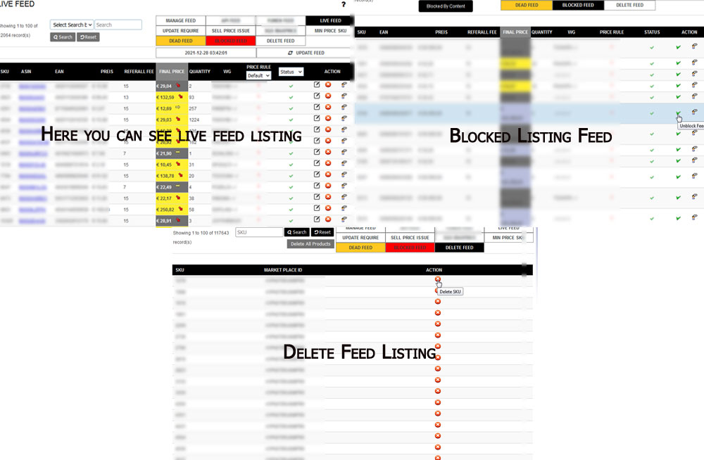 Listings
